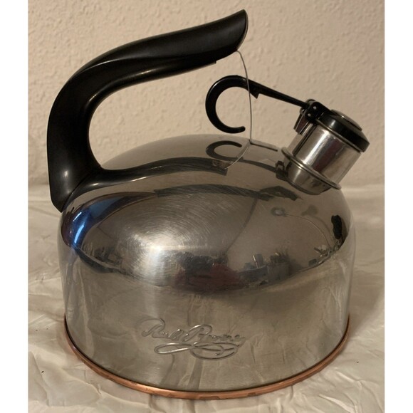 PAUL REVERE Other - Vintage Paul Revere Copper Bottom Whistling Tea pot Kettle
